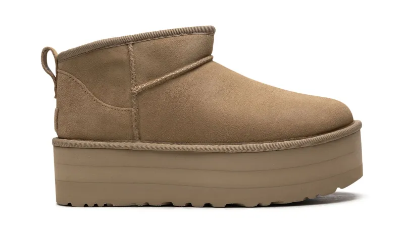 UGG Classic Ultra Mini Platform Boot Mustard Seed (W)