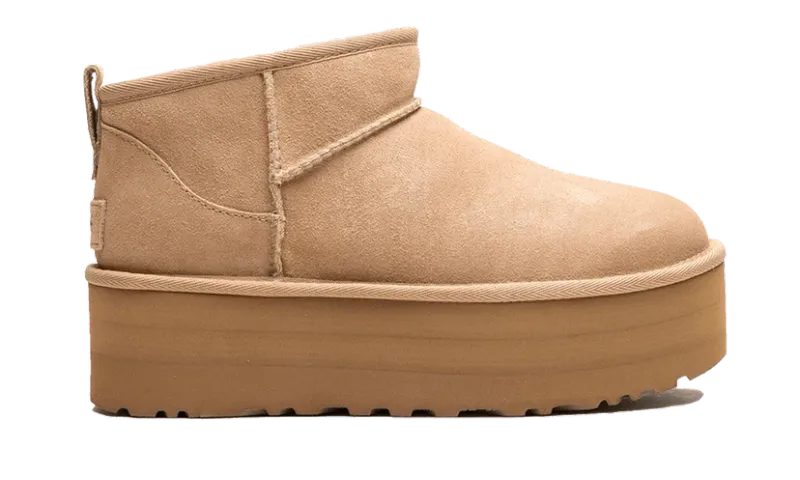 UGG Classic Ultra Mini Platform Boot Sand