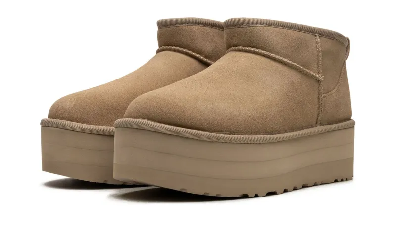 UGG Classic Ultra Mini Platform Boot Mustard Seed (W)