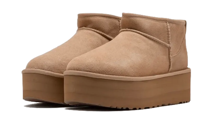 UGG Classic Ultra Mini Platform Boot Sand