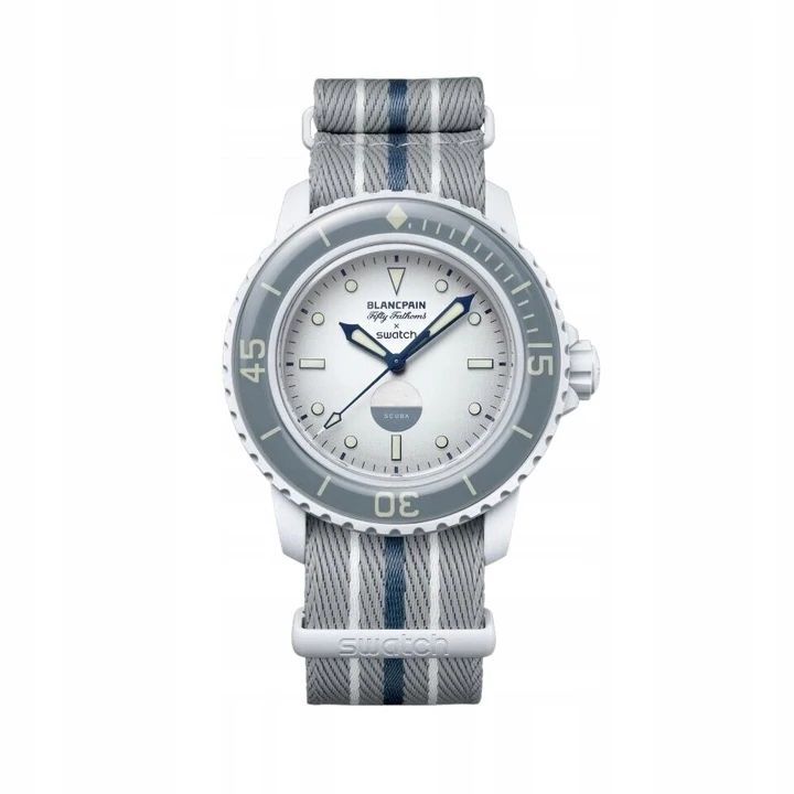 Blancpain x Swatch Scuba Fifty Fathoms Antarctic Ocean