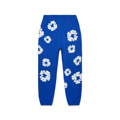 Denim Tears The Cotton Wreath Sweatpants Royal Blue