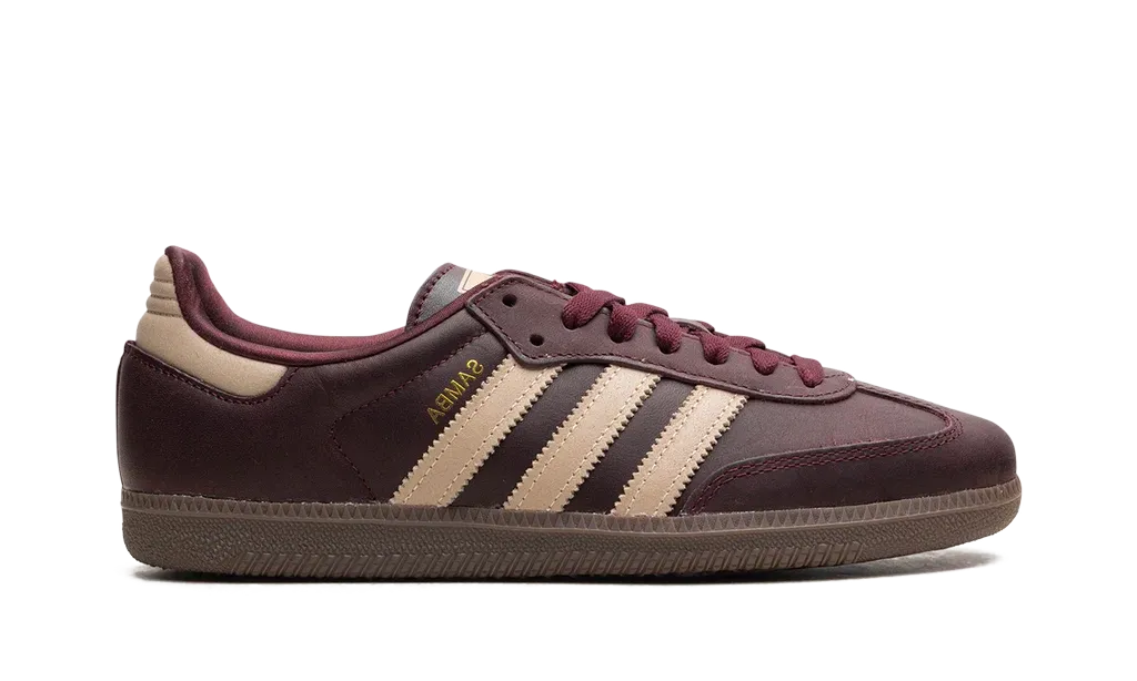 Adidas Samba OG Maroon Crystal Sand (W)