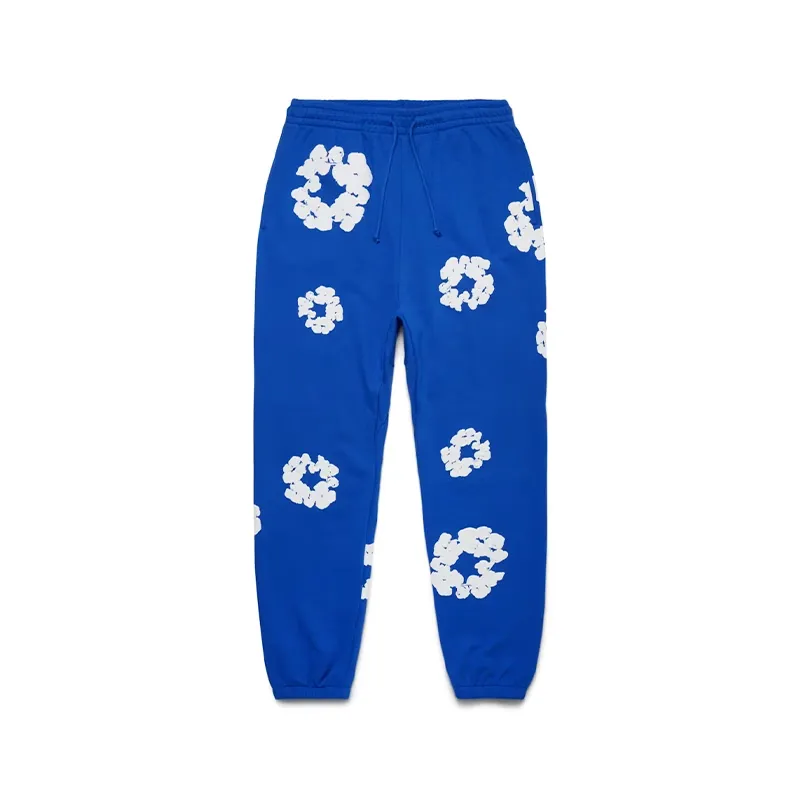 Denim Tears The Cotton Wreath Sweatpants Royal Blue