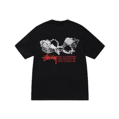 Stussy Shells Tee Black