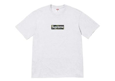 Supreme Box Logo Tee (FW23) Ash Grey