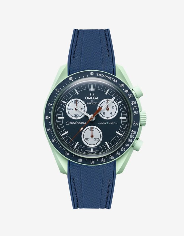 Swatch x Omega Bioceramic Moonswatch Mission to Earth