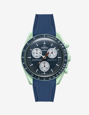 Swatch x Omega Bioceramic Moonswatch Mission to Earth