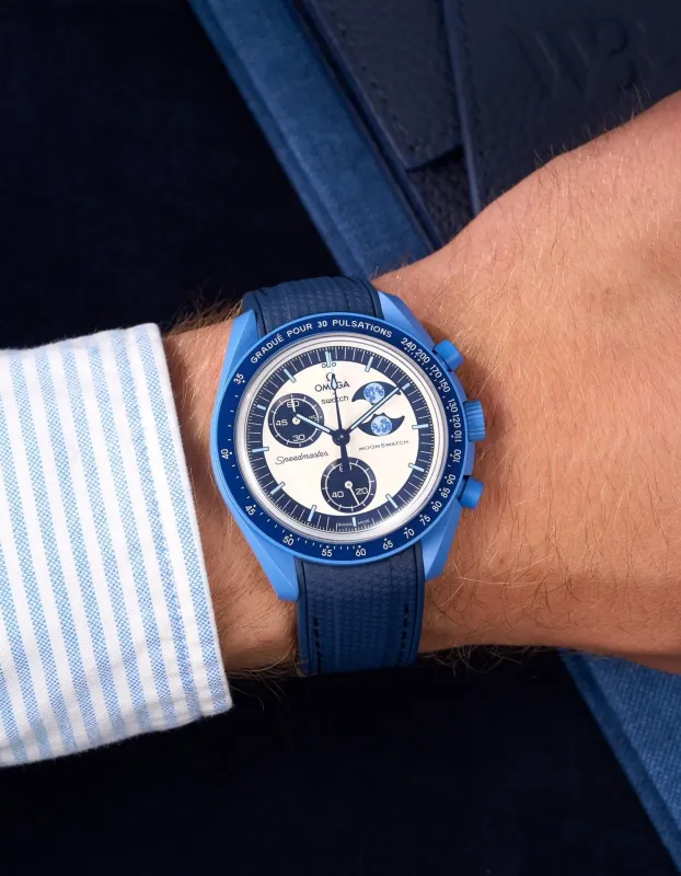 Pasek Omega X Swatch MoonSwatch Mission to the Super Blue Moonphase