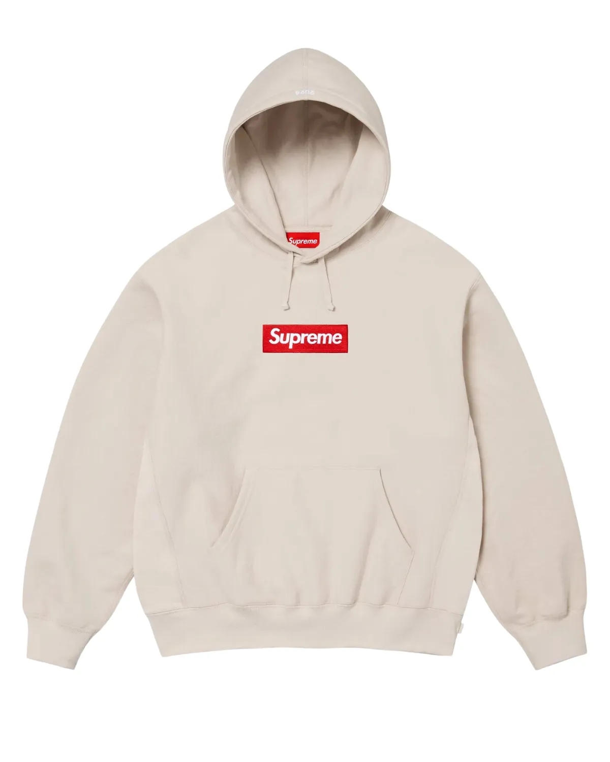 Supreme Box Logo Hooded Sweatshirt Sweatshirt (FW24) Stone