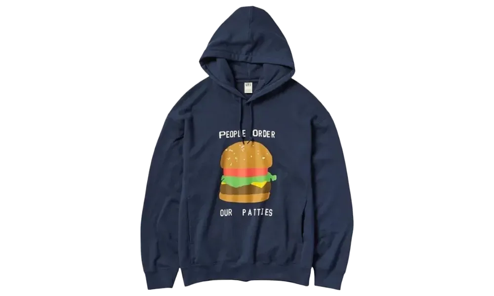 Uniqlo x CPFM Spongebob Squarepants Hoodie Navy