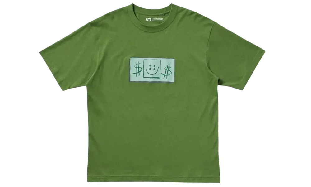 Uniqlo x CPFM Spongebob Squarepants UT Graphic Tee Olive
