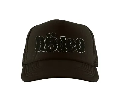 Travis Scott CJ x Sp5der Trucker Hat Brown