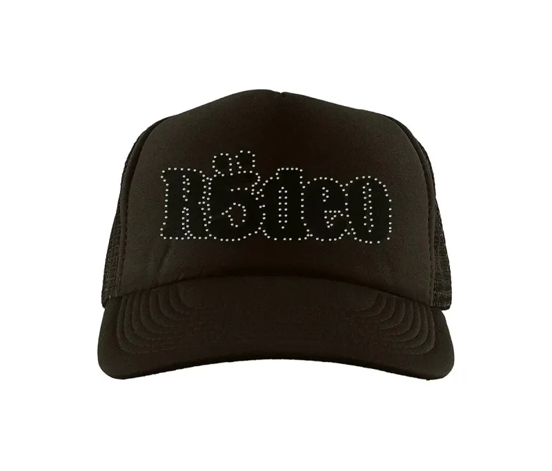 Travis Scott CJ x Sp5der Trucker Hat Brown