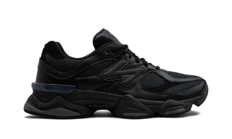 New Balance 9060 Triple Black Leather