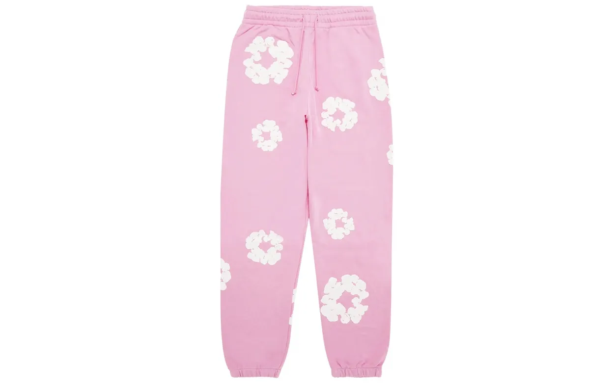 Denim Tears The Cotton Wreath Sweatpants Pink