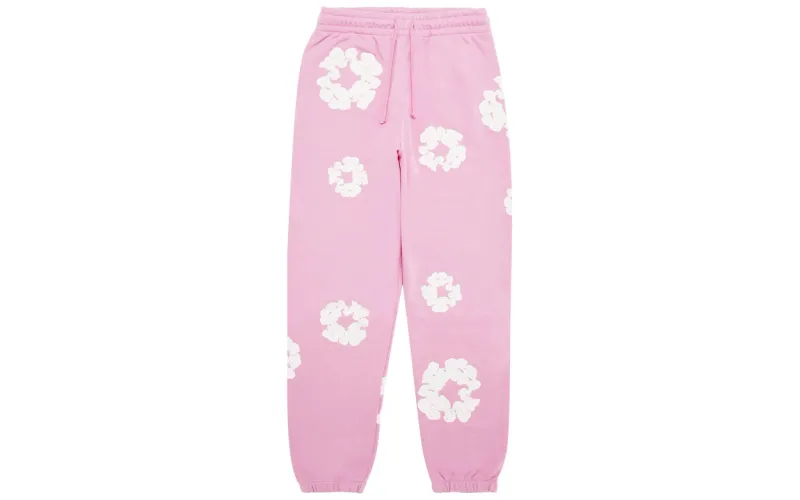 Denim Tears The Cotton Wreath Sweatpants Pink