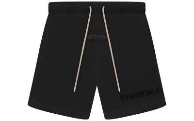Fear of God Essentials Jet Black Sweatshort