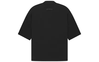 Fear of God Essentials Arch Logo Tee Jet Black