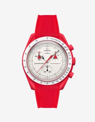 Swatch x Omega Bioceramic Moonswatch Mission to Mars