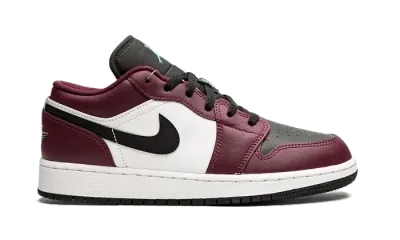 Nike Air Jordan 1 Low SE Dark Beetroot Roma Green (GS)