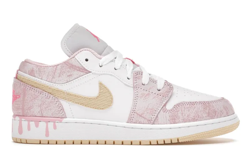 Jordan 1 Low Paint Drip (GS)