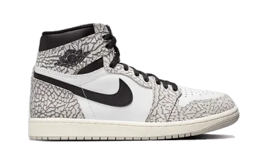 Air Jordan 1 Retro High OG White Cement