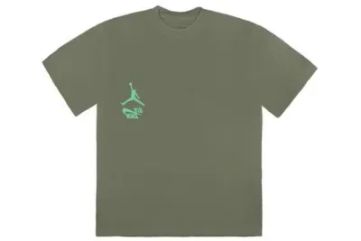 Travis Scott Jordan Cactus Jack Highest T-Shirt Olive