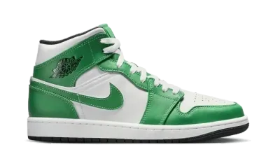 Air Jordan 1 Mid Lucky Green