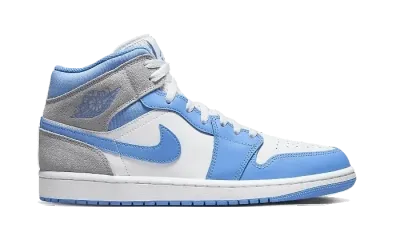 Nike Jordan 1 Mid University Blue Grey