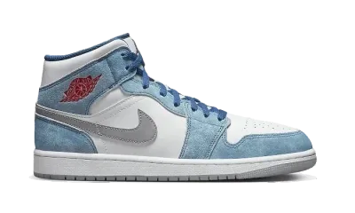 Nike Jordan 1 Mid French Blue Light Steel
