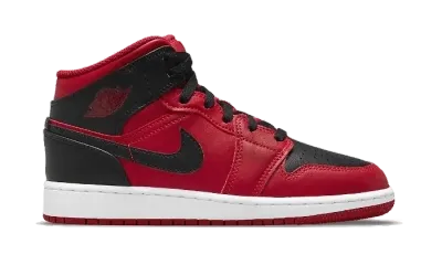 Nike Air Jordan 1 Mid &quot;Reverse Bred&quot; (GS)