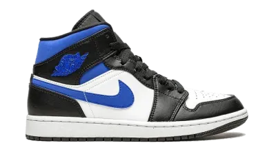 Nike Jordan 1 Mid White Black Royal
