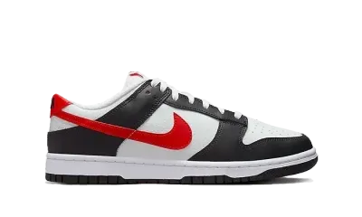 Nike Dunk Low Red Swoosh Panda