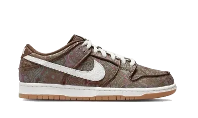 Nike SB Dunk Low Pro Paisley Brown