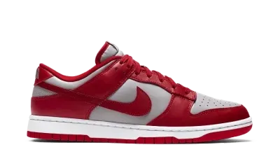 Nike Dunk Low Retro Medium Grey Varsity Red UNLV