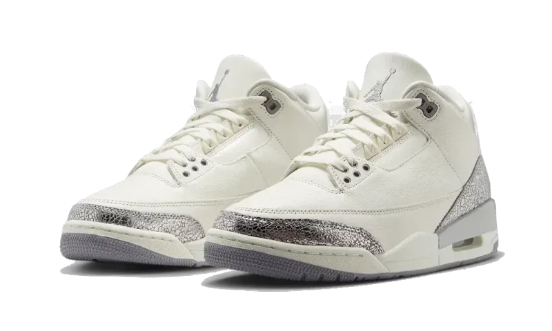 Air Jordan 3 Retro Sail Cement Grey (W)