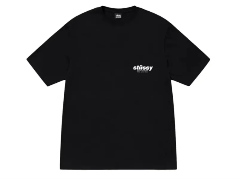 Stussy Rollers Tee Black