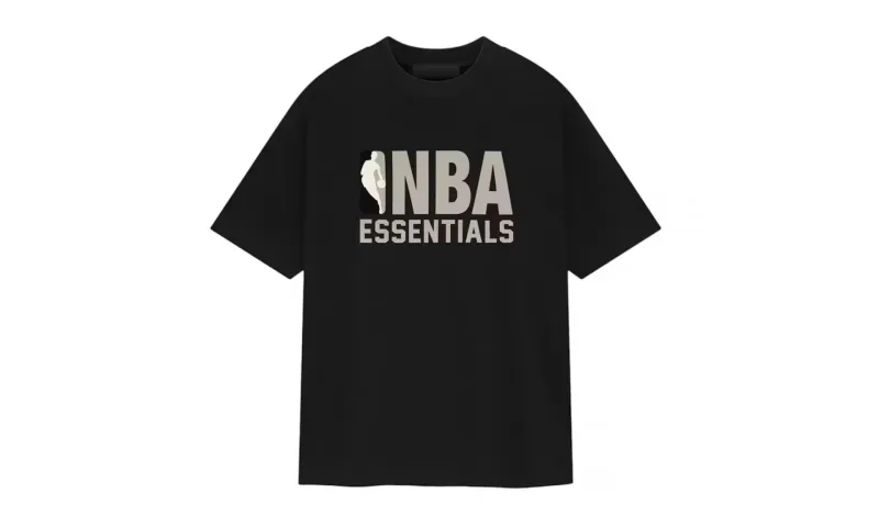 Fear of God Essentials NBA Tee Black (SS25)