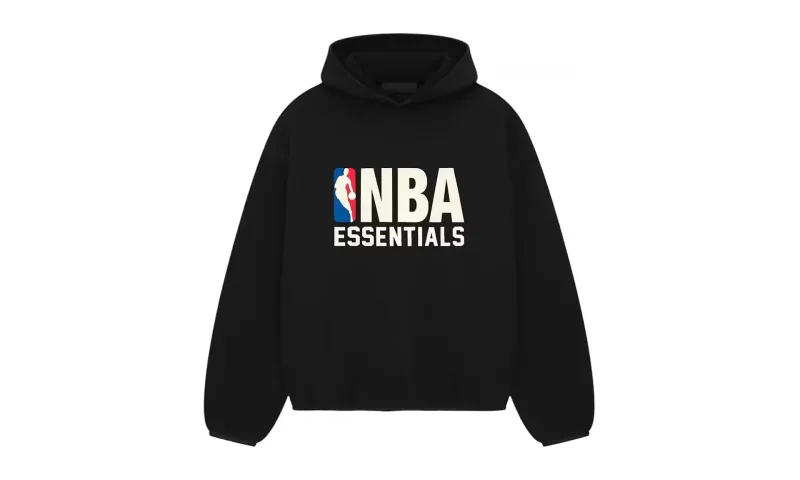 Fear of God Essentials NBA Hoodie Black