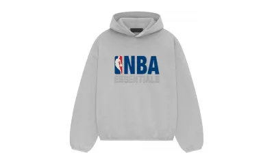 Fear of God Essentials NBA Hoodie Light Heather