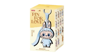 Pop Mart Labubu The Monsters Pin for Love Series Vinyl Plush Pendant (A-M) 1 Single Blind Box