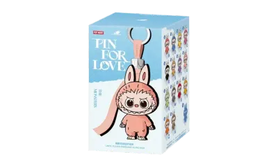 Pop Mart Labubu The Monsters Pin for Love Series Vinyl Plush Pendant (N-Z)