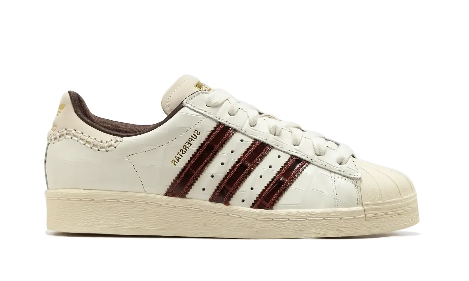 Adidas Superstar Wales Bonner White Brown Croc