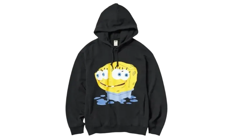 Uniqlo x CPFM Spongebob Squarepants Hoodie Black