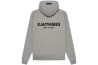 Fear of God Essentials Hoodie Dark Oatmeal Fear of God Essentials Hoodie Dark Oatmeal
