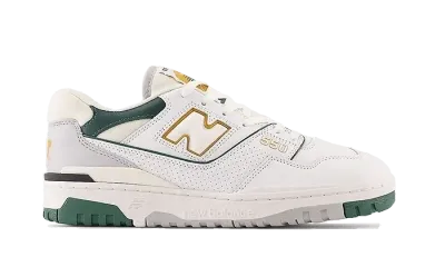 New Balance 550 White Nightwatch Green