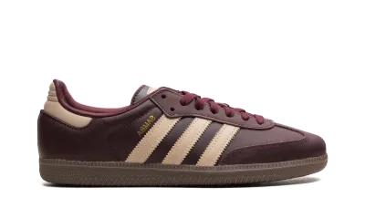 Adidas Samba OG Maroon Crystal Sand (W)