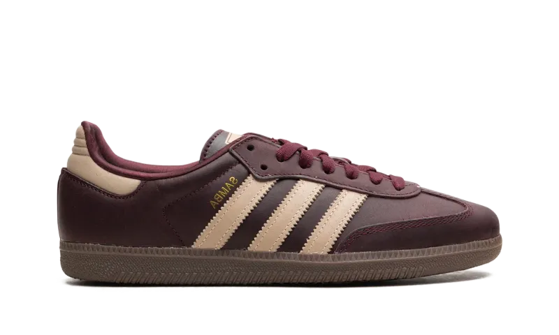 Adidas Samba OG Maroon Crystal Sand (W)