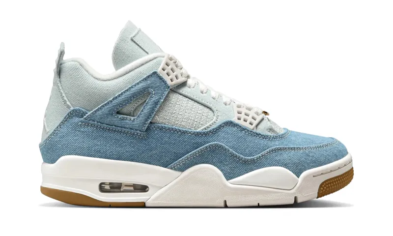 Air Jordan 4 Retro TEX Denim Worn Blue (W)